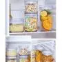 WANGLXST Storage Jar, Clear Container, Food Storage Container Set, Pantry Durable Seal Pot Cereal Storage Container Dry Foods Liquids, Transparent WANGLXST Storage Jar, Clear Container, Food Storage Container Set, Pantry Durable Seal Pot Cereal Storage Container Dry Foods Liquids, Transparent