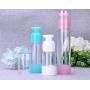 ​3PCS BPA Free Green ​Airless Pump Vacuum Bottles Atomizers ​Packaging ​​ Container Jar Pot For Makeup Liquid Emulsion ​Lotion​ Essential Oil​ Cosmetic Essence​(50ml / 1.7oz)