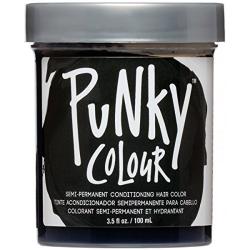 jerome russell Punky Hair Color Creme, EBONY, 3.5-Ounce Jars (Pack of 3)