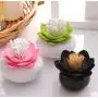 Organisateur de Cotons-Tiges et Tampons Cosmétiques - Pot Blanc en Lin Pur - MaxS Organisateur de Cotons-Tiges et Tampons Cosmétiques - Pot Blanc en Lin Pur - MaxS