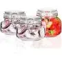 Glasen 3-teiliges Set – XSWZAQ: Glasbehälter für Passionsfrucht, Limette, Honig, Marmelade und Enzymbehälter – Lagertank