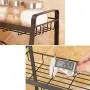 Étagère Créative 3 Niveaux, Organisateur de Cuisine, Étagère de Rangement pour Bouteilles et Pots (A, 35x15x38cm) Étagère Créative 3 Niveaux, Organisateur de Cuisine, Étagère de Rangement pour Bouteilles et Pots (A, 35x15x38cm)