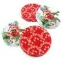 The Pioneer Woman Mason Storage Jar Colorful Lids 4 Pack, For 16 Ounce Jars The Pioneer Woman Mason Storage Jar Colorful Lids 4 Pack, For 16 Ounce Jars