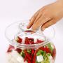 MFWFR Kimchi jar, Thick Glass Sealed Transparent Pickling jar, Pickles jar Pickles Tank Home,M1