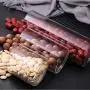 Glass Food Storage Containers with Metal Lids Transparent Kitchen Canisters Big and Small Airtight Food Jar for Pantry Glass Airtight Food Storage Containers Glass Food Storage Containers with Metal Lids Transparent Kitchen Canisters Big and Small Airtight Food Jar for Pantry Glass Airtight Food Storage Containers