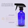 Bouteilles Vaporisatrices en Verre Bleu Cobalt 8oz ULG 3 Pièces avec Pulvérisateur Noir Rond Boston, Modes de Pulvérisation, Contenant Refillable pour Huiles Essentielles et Produits de Nettoyage Bouteilles Vaporisatrices en Verre Bleu Cobalt 8oz ULG 3 Pièces avec Pulvérisateur Noir Rond Boston, Modes de Pulvérisation, Contenant Refillable pour Huiles Essentielles et Produits de Nettoyage