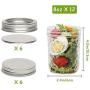 Bouteilles en verre Mason 8 OZ, 12 Pack Bouteilles de Conserve Jars de Gel avec Bouchons et Anneaux Réguliers/Étiquettes Cadeaux en Papier & Fil/Étiquettes Supplémentaires, Idéales pour Confitures, Miel, Cadeaux de Mariage, Cadeaux de Douches, Aliments po Bouteilles en verre Mason 8 OZ, 12 Pack Bouteilles de Conserve Jars de Gel avec Bouchons et Anneaux Réguliers/Étiquettes Cadeaux en Papier & Fil/Étiquettes Supplémentaires, Idéales pour Confitures, Miel, Cadeaux de Mariage, Cadeaux de Douches, Aliments po