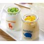 Gift 5 Glass Pudding Bottle Yogurt Cup Milkshake Cup Mousse Cup Home Baking Mold Yogurt Bottle Jam Jar