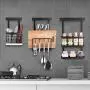 Kitchen shelf Kitchen Racks, Chopping Block, Knife Holder, Seasoning Rack, Jar, Storage Rack, Wall Chopsticks, Picking Rack, Drain Rack cabinet organizer Kitchen shelf Kitchen Racks, Chopping Block, Knife Holder, Seasoning Rack, Jar, Storage Rack, Wall Chopsticks, Picking Rack, Drain Rack cabinet organizer
