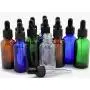 Vivaplex, 12, Assorted Colors, 1 oz Glass Bottles, With Glass Eye Droppers Vivaplex, 12, Assorted Colors, 1 oz Glass Bottles, With Glass Eye Droppers