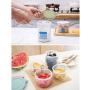 Transparent Plastic Sealed Cans Milk Powder Cereal Grain Storage Container Kitchen Refrigerator Food Storage Box Food Dispensers