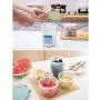 Transparent Plastic Sealed Cans Milk Powder Cereal Grain Storage Container Kitchen Refrigerator Food Storage Box Food Dispensers