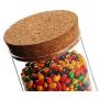 2 Kitchen Food Storage Jar with Cork Stopper, Cookie Containers Candy Can For Storing All Your Cookies and Delicious Snacks, Coffee Tea Sugar