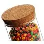 2PCS Kitchen Food Storage Jar with Cork Stopper, Cookie Containers Candy Can For Storing All Your Cookies and Delicious Snacks, Coffee Tea Sugar 7