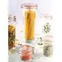 Kilner Facetted Clip Top Glassware Jar, Airtight Seal for Pickling, Preserving, and Storing, 74-1/2-Fluid Ounces Kilner Facetted Clip Top Glassware Jar, Airtight Seal for Pickling, Preserving, and Storing, 74-1/2-Fluid Ounces