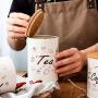 Metal Sealed Jars, Kitchen Household Grain Storage Tanks, Storage Spices/Candies/Oat Flakes/Coffee Beans
