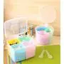 Multipurpose Kitchen Spice Jar Seasoning Box Spice Storage Bottle Jars Detachable Seasoning Box Jar Set (square)