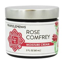 Natures Acres, Moisturizer Rose Comfrey, 2 Ounce