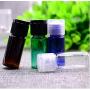 30PCS 15ml 0.51oz Empty Reusable Clear Plastic Sample Bottle With Black Flip Cap Travel Vial Jar Pot Container For Cosmetic Case Emollient Water Liquid Shower Gel Face Cream Emulsion Hand Lotion