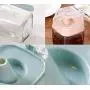 JUSTDOLIFE Ölspender Set Kochöl Cruet Ölspender Flasche Essigbehälter Küchengeräte