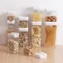 1er Küchen-Kühlschrank Nudelabfächer Cerealschale Deckel Kunststoffbehälter Lebensmittel-Behälter Gemüseschalen-Behälter, 0,5L
