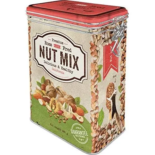 Nostalgic-Art 31121 | Metal Coffee & Storage Tin | Home & Country - Nut Mix Nostalgic-Art 31121 | Metal Coffee & Storage Tin | Home & Country - Nut Mix