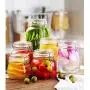 Glasen 3-teiliges Set – XSWZAQ: Glasbehälter für Passionsfrucht, Limette, Honig, Marmelade und Enzymbehälter – Lagertank