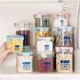 Salver Multi-function Food Storage Box Containers Food Fresh Refrigerator Seal Box Storage 800ML