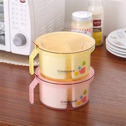 Kitchen Food Storage Jar Airtight Food Storage Kitchen Glass Jar Moisture-Proof Home Multi-Purpose Jam Bottle Cruet Plastic Seasoning Box