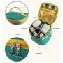 Outdoors Camping Portable Spice-Jars Organizer Containers Set With Storage Bag