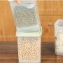 Storage Baskets - Plastic Food Storage Box for Kitchen Food Keep Fresh Jar Bins Container Space-Saving Fridge Storage Boxes