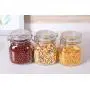 ComSaf Airtight Glass Canister Set of 3 with Lids 34oz Food Storage Jar Square - Storage Container with Clear Preserving Seal Wire Clip Fastening for Kitchen Canning Cereal,Pasta,Sugar,Beans,Spice ComSaf Airtight Glass Canister Set of 3 with Lids 34oz Food Storage Jar Square - Storage Container with Clear Preserving Seal Wire Clip Fastening for Kitchen Canning Cereal,Pasta,Sugar,Beans,Spice