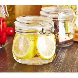 QIANZICAI Tea Cans, Multi-Purpose Glass Jars, Storage, Sealed Cans, Storage Bottles, 10 Sets Each