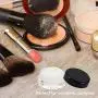 Bouteilles vides Houseables 3g, 3 ml, 50 pièces, BPA Free, Contenants en plastique, Pots ronds noirs avec couvercle à vis, Petite bouteille 3g, pour maquillage, fard à paupières, vernis à ongles, poudre, peinture, bijoux.