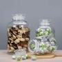 Glass Sealed Jars,Moisture-Proof Kitchen Food Containers, Storage Herbs/Cereals/Oatmeal/Pasta