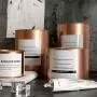Eisen Rose Gold Nordic Lagerbehälter Pflanzgefäß Lebensmittel Aromatherapie Schmuck Aufbewahrungsglas Haushaltsorganizer Dekoration, Rose Gold