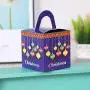 BLagenertJ 20Pcs Christmas Candy Paper Box Candy Cookie Handled Carrier Gift Packaging Bag for Xmas Supplies Decor Blue BLagenertJ 20Pcs Christmas Candy Paper Box Candy Cookie Handled Carrier Gift Packaging Bag for Xmas Supplies Decor Blue