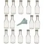 Bouteilles en verre Viva Haushaltswaren 100 ml avec Bouchons à Vis et Adaptateur Rond 5 cm - Jeu de 14 par Viva Haushaltswaren Bouteilles en verre Viva Haushaltswaren 100 ml avec Bouchons à Vis et Adaptateur Rond 5 cm - Jeu de 14 par Viva Haushaltswaren