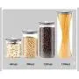 Glass Food Storage Containers with Metal Lids Transparent Kitchen Canisters Big and Small Airtight Food Jar for Pantry Glass Airtight Food Storage Containers Glass Food Storage Containers with Metal Lids Transparent Kitchen Canisters Big and Small Airtight Food Jar for Pantry Glass Airtight Food Storage Containers