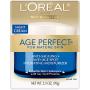 LOreal Paris Skin Care Age Perfect Night Cream, Anti-Aging Face Moisturizer With Soy Seed Proteins, 2.5 Oz