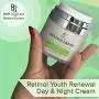 Crème Anti-Âge Retinol Hydratante pour Visage et Contour Yeux - Avec Acide Hyaluronique - 2,5% Retinol Actif - Vitamine E - Réduit l'Apparence des Rides et des Lignes de la Peau Crème Anti-Âge Retinol Hydratante pour Visage et Contour Yeux - Avec Acide Hyaluronique - 2,5% Retinol Actif - Vitamine E - Réduit l'Apparence des Rides et des Lignes de la Peau