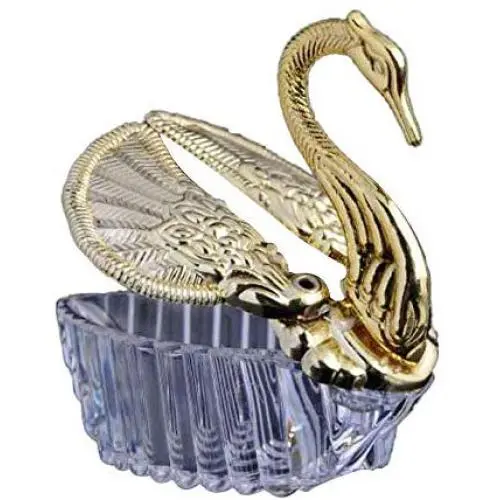 Creative Storage Box Storage Jar Home Deocr For Serving Tea Coffee Candy Food Storage Jar (Gold,Twenty four per set)