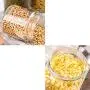 Round Glass Storage Jar With Sealed Silicone Ring, Kitchen Food Container, Storage Jam/Honey/Coffee/Preserves Round Glass Storage Jar With Sealed Silicone Ring, Kitchen Food Container, Storage Jam/Honey/Coffee/Preserves