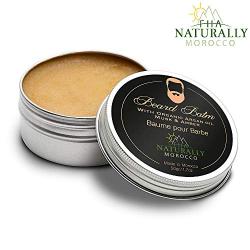 Organic Beard Balm for Men with Argan Oil and Shea Butter - 1.7 Ounce
