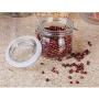 XSWZAQ Thickened vacuum coffee bean sealed cans Glass storage tanks home birds nest sealed bottles Honey bottle pickles (Size : 1000ml)