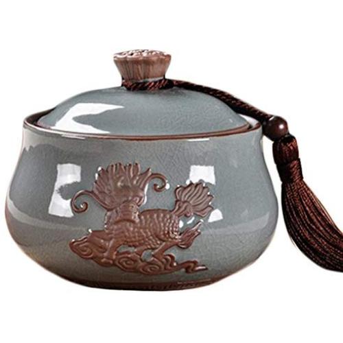 Kylin Express 530 ML Chinese Tea Coffee Storage Jar Candy/Snack Pot Tea Container