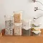 Luxsea Food Sealed Jar With Scale Storage Boxes Kitchen Storage Cans For Dried Fruit Snacks Luxsea Food Sealed Jar With Scale Storage Boxes Kitchen Storage Cans For Dried Fruit Snacks