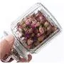 Kitchen Glass Sealed Jars Lid Storage Bottle Food Candy Tea Container Caning Sealing Household Storage Tool,350 Ml
