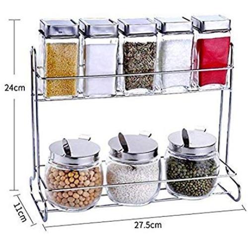 LQQGXLCondiment bottle, jar condiment storage box Spice jars, jars, jars, flavors, jars, food storage containers, sugar bowls, sugar jars