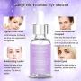 Under Eye Serum, Natural Eye Cream for Puffiness & Crows Feet, Eye Bag Treatment, Hyaluronate Moisturizer Under Eye Serum, Anti Aging Eye Serum for All Skin Types 1 fl oz